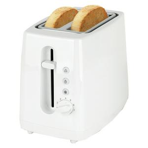Grille-pain Cookworks blanc 2 tranches petit appareil