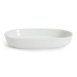 Habitat Riko Oval Serving Bowl White Porcelain