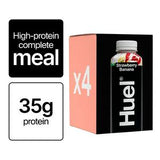 Huel Strawberry Banana High Protein Complete Meal Black Edition 4 x 500ml Bottles