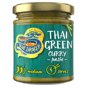 Blue Dragon Thai Green Curry Paste 170g - British product