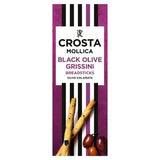 Crosta & Mollica Black Olive Grissini Breadsticks 140g