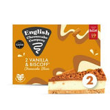 English Cheesecake Company Vanilla Biscoff Cheesecake Slices 180g - British product