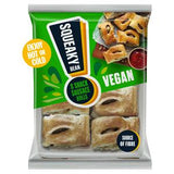 Squeaky Bean vegan sausage rolls snack 8 count (British brand)