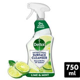Dettol Lime & Mint Antibacterial Surface Cleanser Spray 750ml