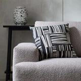 Habitat Mono Industrial Printed Cushion Square 43x43cm