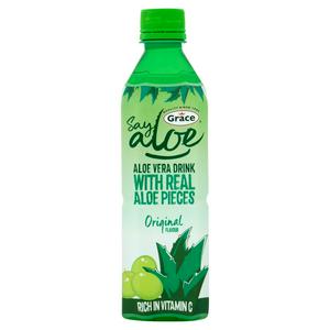 Grace Aloe Vera Drink Original 500ml, UK version
