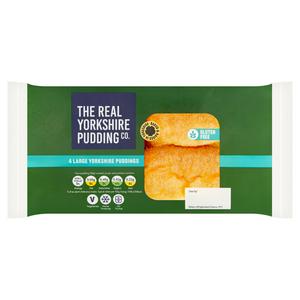 The Real Yorkshire Pudding Co. Gluten Free Puddings 160g (British brand)