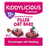 Kiddylicious Mixed Berry & Beetroot Oat Bars 12+ Months 5 x 21g