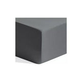 Habitat Egyptian Cotton 400TC Fitted Sheet - Slate Grey