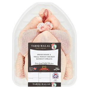 Tariq Halal Frisches ganzes Huhn ohne Innereien 1kg