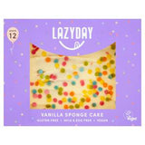 Lazy Day Foods Vanilla Sponge Cake Gluten Free Vegan 375g, UK version