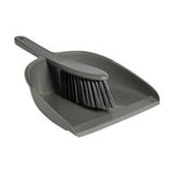 Sainsbury's Home Recycled Dustpan & Brush Set Grey