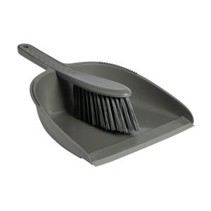 Sainsbury's Home Recycled Dustpan & Brush Set Grey