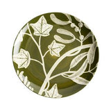 Habitat Floral Stoneware Side Plate - Green