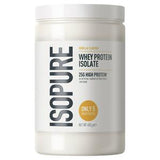 Isopure vanilla whey protein isolate powder 450g tub, UK version