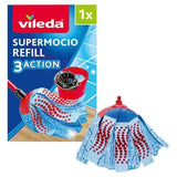 Vileda SuperMocio Mop Refill Microfibre All Floor Types