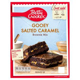 Betty Crocker Gooey Brownie Mix Salted Caramel 430g - British product