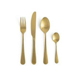 Sainsbury's Home 16 Piece Gold Stainless Steel Cutlery Set