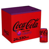 Coca-Cola Zero Sugar Cherry Cola Multipack 24 x 330ml