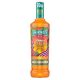 Smirnoff Miami Peach Flavour Vodka 70cl