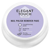 Elegant Touch Nail Remover Pads x20 Fruity Fragrance