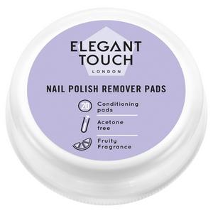 Elegant Touch Nail Remover Pads x20 Fruity Fragrance