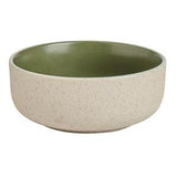 Habitat Green Nibble Bowl 12cm Stoneware Raw Edge Design, UK version