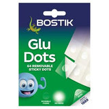 Bostik Glu Dots Removable Clear Adhesive 64 Pack