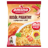 Amino Spicy Chicken Instant Noodle Soup Chilli Black Pepper 58g