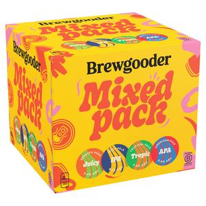 Brewgooder Mixed Beer Pack 330ml x4