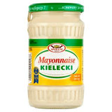 Kielecki Traditional Mayonnaise 310ml glass jar packaging, UK version
