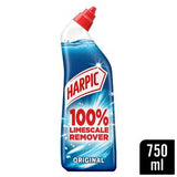 Harpic 100% Limescale Remover Fresh Scent Toilet Cleaner Gel 750ml