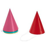 Sainsbury's Rainbow Paper Party Hats Pack of 10