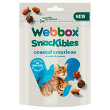 Webbox Snackibles Coastal Creations Cat Treats 85g (British brand)