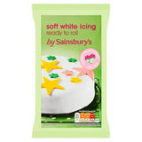 Sainsbury's Ready to Roll White Icing Cake Decoration 1kg