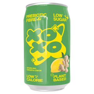 XOXO Sparkling Ginger & Lemon 330ml British Soda