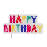 Sainsbury's Home happy birthday rainbow candle (British brand)