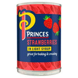 Princes Strawberries in Light Syrup Canned Fruit 410g