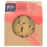 TTD Chunky Belgian Chocolate Shortbread Biscuits 4pk