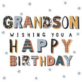 Camden Graphics Grandson Birthday Greeting Card 18.6cm
