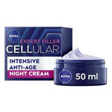 Nivea Cellular Expert Filler Night Cream 50ml, imported from the UK