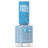 Rimmel London Kind & Free Nail Polish Tidal Wave Blue 8ml