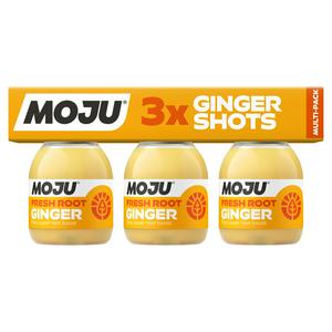 MOJU Ginger Multipack Shots 3 x 60ml Fruit Health Shot