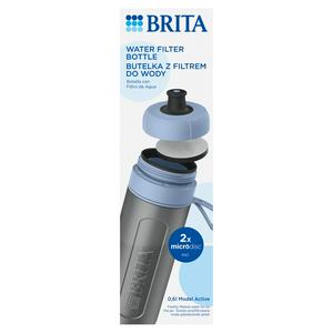 Brita Sports Water Filter Bottle Model Active Dark Blue 600ml