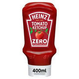 Heinz Tomato Ketchup Zero Added Sugar & Salt 400ml, UK version