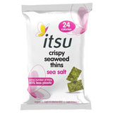 Itsu Crispy Seaweed Thins Sea Salt Seaweed Crisps 5g
