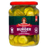 Mrs Elswood Burger Gherkins Pickled Pickles 670g