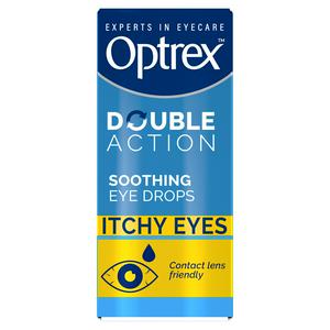 Optrex Double Action Soothing Eye Drops 10ml, imported from the UK