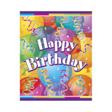 Birthday Party Bag with Balloons and Confetti Design, Carry Handle