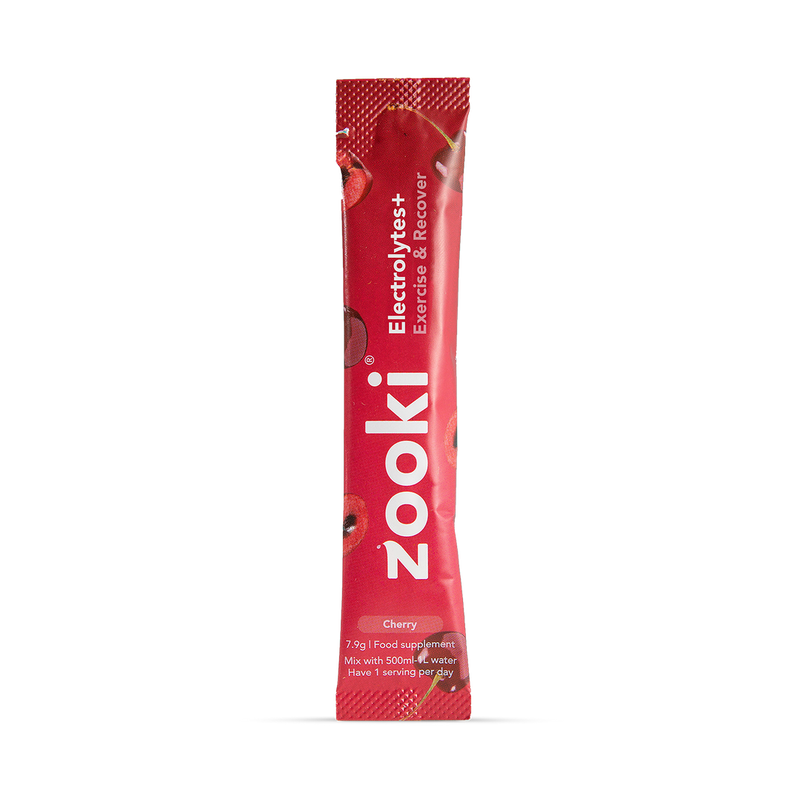 Zooki Hydration Exercise Recover Cherry 30 Sachets